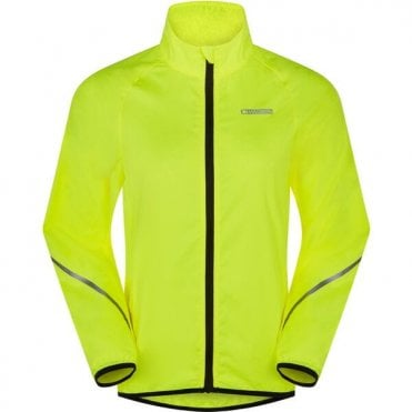 Madison Freewheel Youth Packable Jacket - Hi-viz Yellow