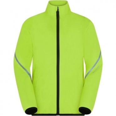 Madison Freewheel Youth Waterproof Jacket - Hi-viz Yellow -