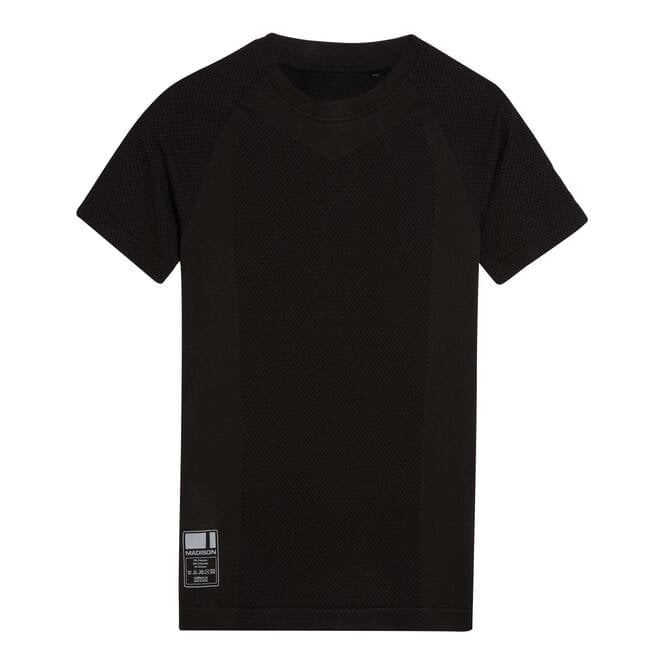 Madison Isoler Mesh Men's Short Sleeve Baselayer - Black - XL/XXL