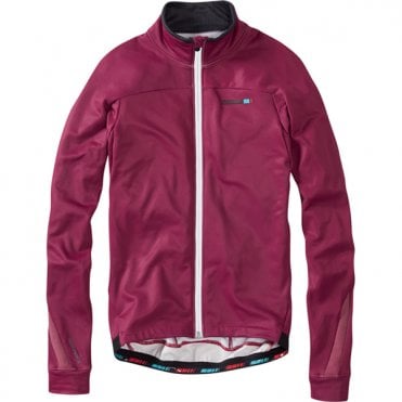 Madison Roadrace Mens Thermal Jersey-Classy Burgundy Red