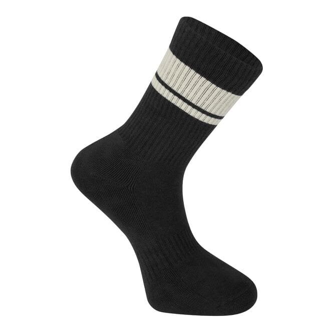 Madison Roam Isoler Crew Sock - Black
