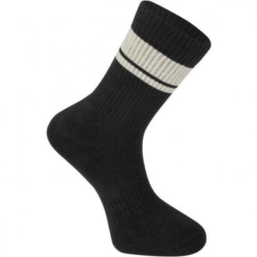 Madison Roam Isoler Crew Sock - Black