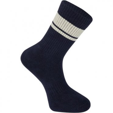 Madison Roam Isoler Crew Sock - Ink Navy