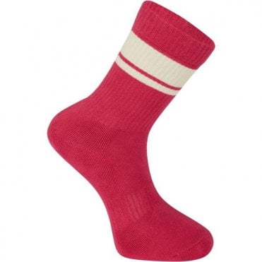 Madison Roam Isoler Crew Sock - Magenta Pink