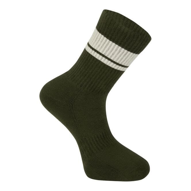 Madison Roam Isoler Crew Sock - Midnight Green