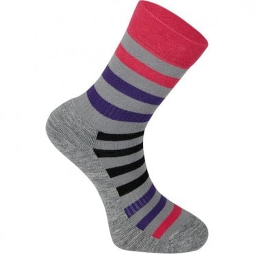 Madison Roam Isoler Merino 4 Season Sock - Pink