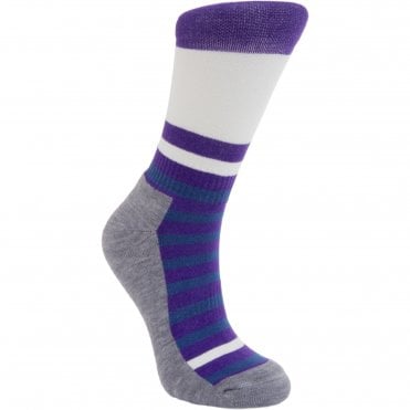 Madison Roam Isoler Merino 4 Season Sock - Plasma Purple