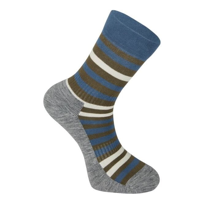 Madison Roam Isoler Merino 4 Season Sock - Slate Blue