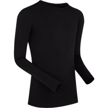 Madison Roam Isoler Mesh Long Sleeve Baselayer - Black