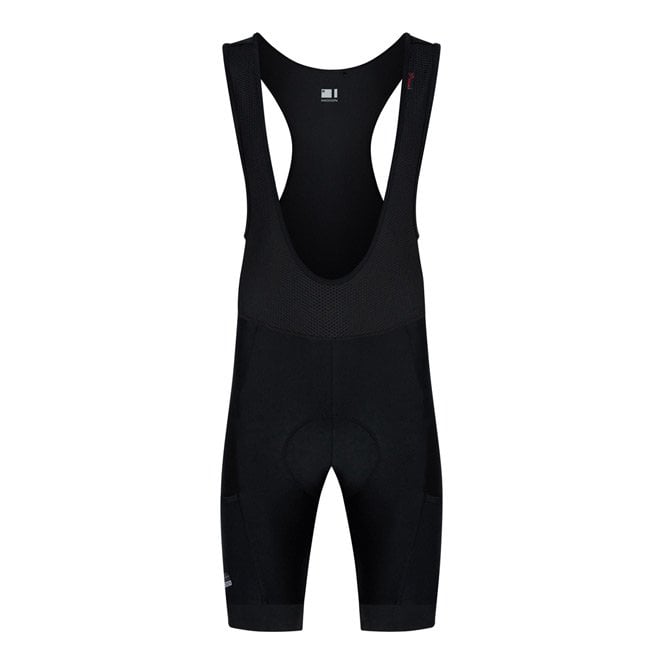 Madison Roam men's cargo bib shorts - black