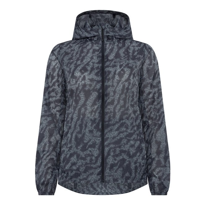 Madison Roam women's lightweight packable jacket - camo navy haze