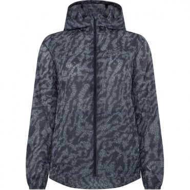 Madison Roam women's lightweight packable jacket - camo navy haze