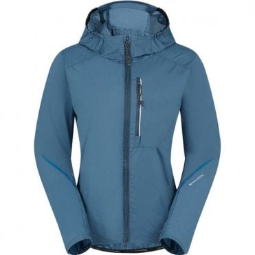 Madison Roam Women's Lightweight Windproof Packable Jacket - Lake Blue