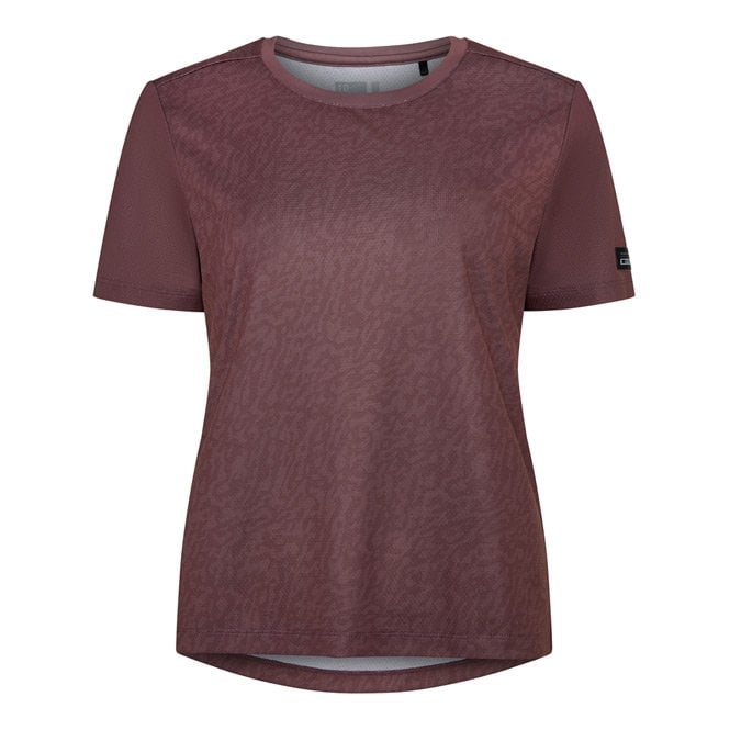 Madison Roam women's short sleeve performance tee - mauve
