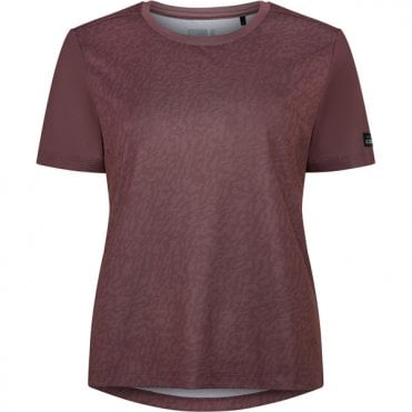 Madison Roam women's short sleeve performance tee - mauve