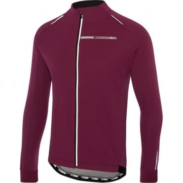 Madison Sportive men's softshell jacket - classy burgundy