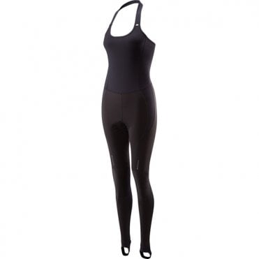 Madison Sportive Race Softshell Halter Neck Womens Bib Tights - Black - Size 12