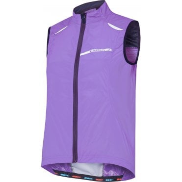 Sportive Womens Windproof Gilet - Blue Curaco