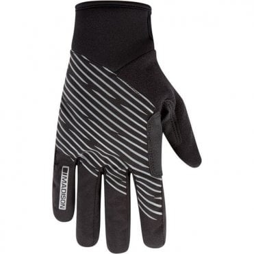 Madison Stellar Kids Reflective Waterproof Thermal Gloves - Black