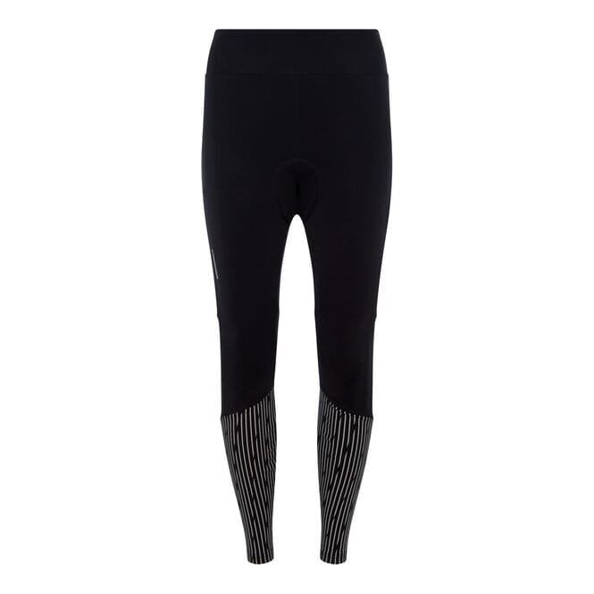 Madison Stellar Padded Women's Reflective Thermal Tights With DWR - Black