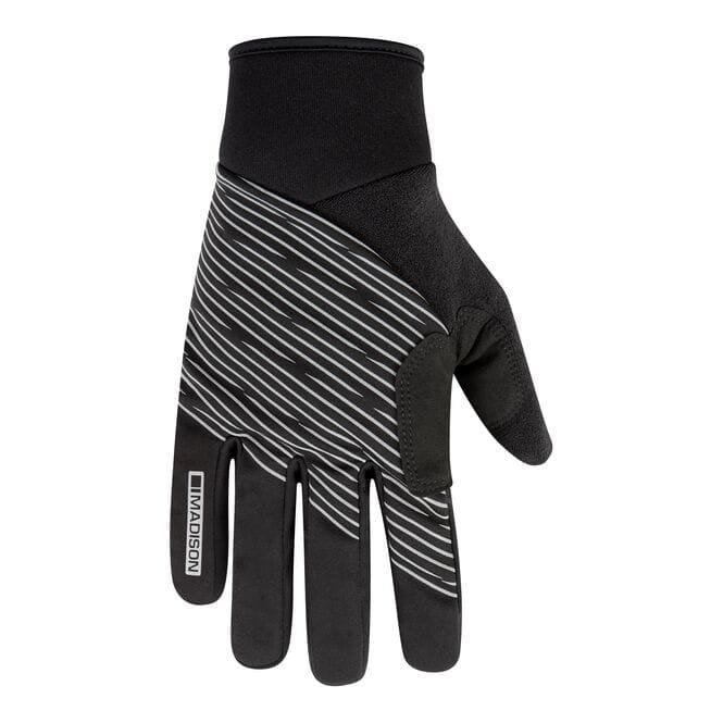 Madison Stellar Reflective Windproof Thermal Gloves - Black