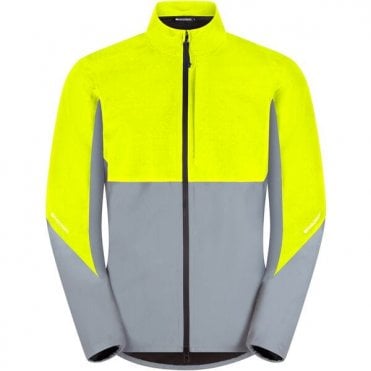 Madison Stellar Ultra Reflective Men's Waterproof Jacket - Ref/Hi-viz Yellow