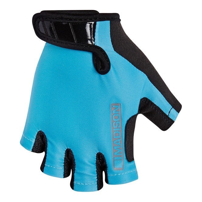 Madison Tracker kid's mitts - blue curaco - large