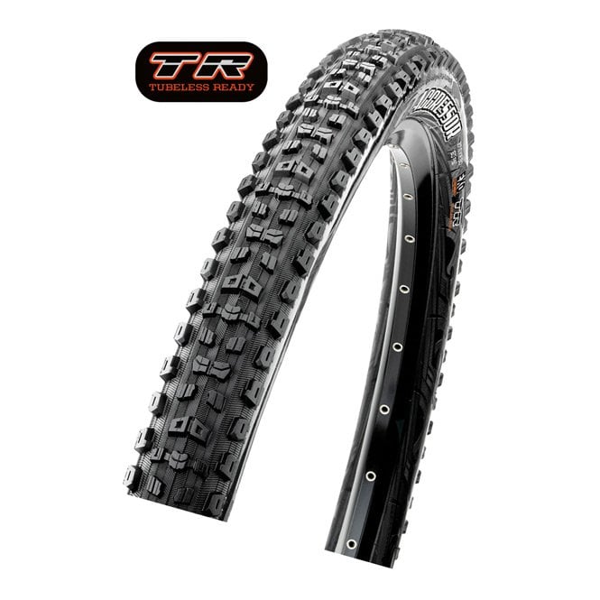 Maxxis Aggressor 60 TPI Folding Dual Compound Exo/TR Tyre - 26 inch
