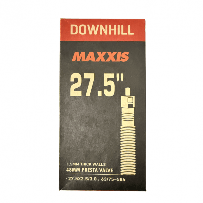 Maxxis Downhill Inner Tube Presta Valve - Black - 27.5 x 2.2/3.0 inch