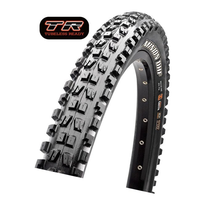 Maxxis Minion DHF DH WT 60 TPI 3C Maxxgrip (TR) - Folding  Tyre - 29 Inch