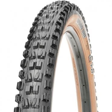 Maxxis Minion DHF WT 60 TPI Dual Compound EXO / TR / Tanwall - Folding Tyre - Brown - 29 x 2.60 Inch