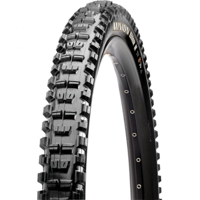 Maxxis Minion DHR II 120 TPI 3C MaxxTerra TR/DD - Folding Tyre - Black - 29 x 2.40WT