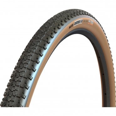 Maxxis Rambler 60 TPI Dual Compound EXO Fld TR Tyre Tanwall - 700 x 50 C