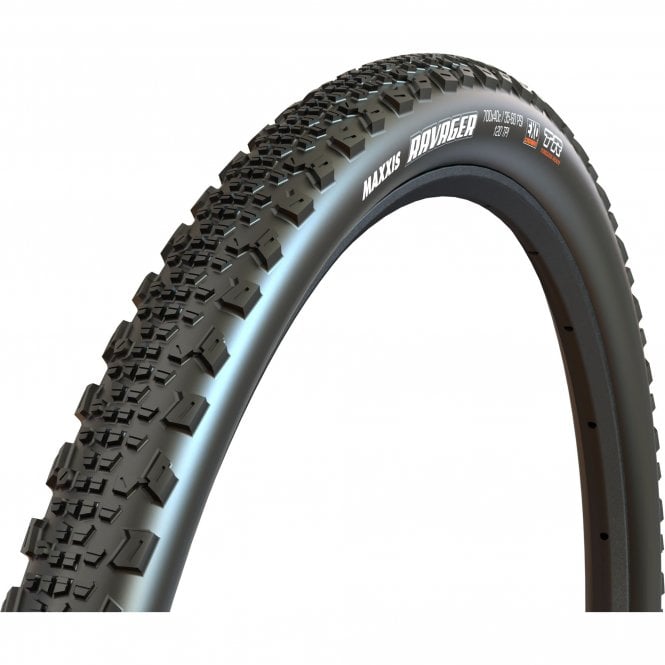 Maxxis Ravager 60 TPI Dual Compound EXO Fld TR Tyre Black - 700 x 50 C