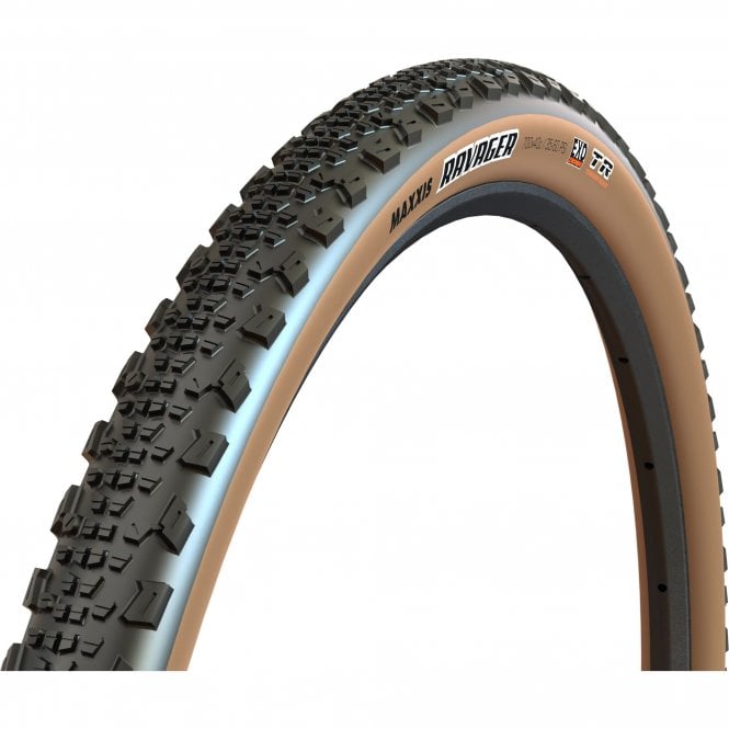 Maxxis Ravager 60 TPI Dual Compound EXO Folding TR Tyre Tanwall - 700 X 40 C