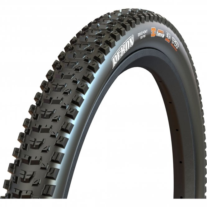 Maxxis Rekon 60 TPI Dual Compound EXO WT Folding TR Tyre Black - 27.5 X 2.4  Inch
