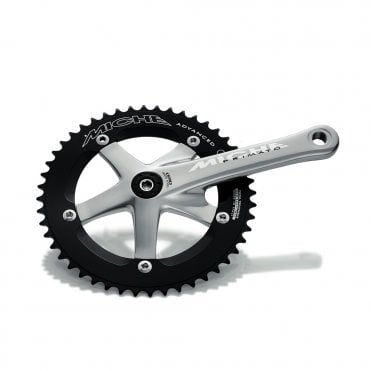 Miche Primato Advance Track Chainset 165mm 48t - Silver