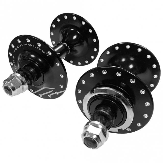 Miche Primato L/Flange 32h Fix/Free Hubs - Black - Pair