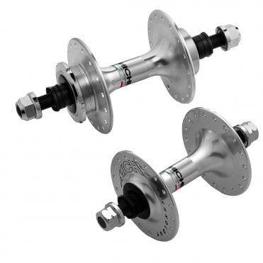 Miche Primato L/Flange 32h Fix/Free Hubs - Silver - Pair