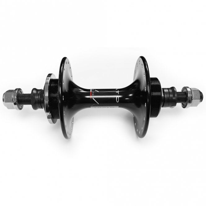Miche Primato L/Flange 32h Single Fix/Free Hub - Black - Rear