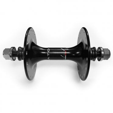 Miche Primato L/Flange Single Hub - 28 Hole - Black - Front 