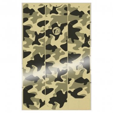 Mucky Nutz Camo Frame Skinz MTB Frame Protection - Black Gloss