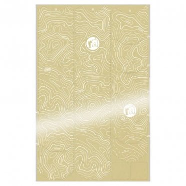 Mucky Nutz Contours Frame Skinz MTB Frame Protection - White Gloss