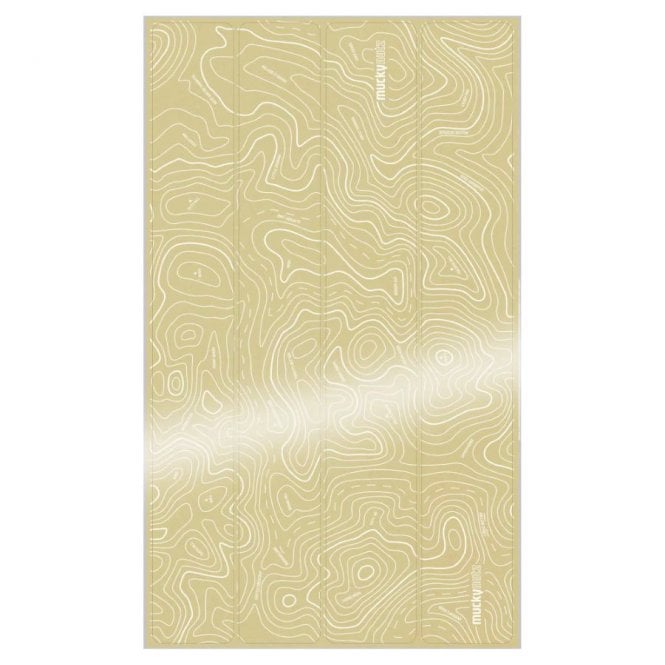 Mucky Nutz Contours Stay Skinz MTB Frame Protection - White Matt