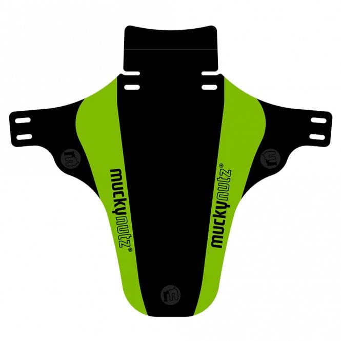 Mucky Nutz Face Fender MTB Clip-On Front Mudguard - Green