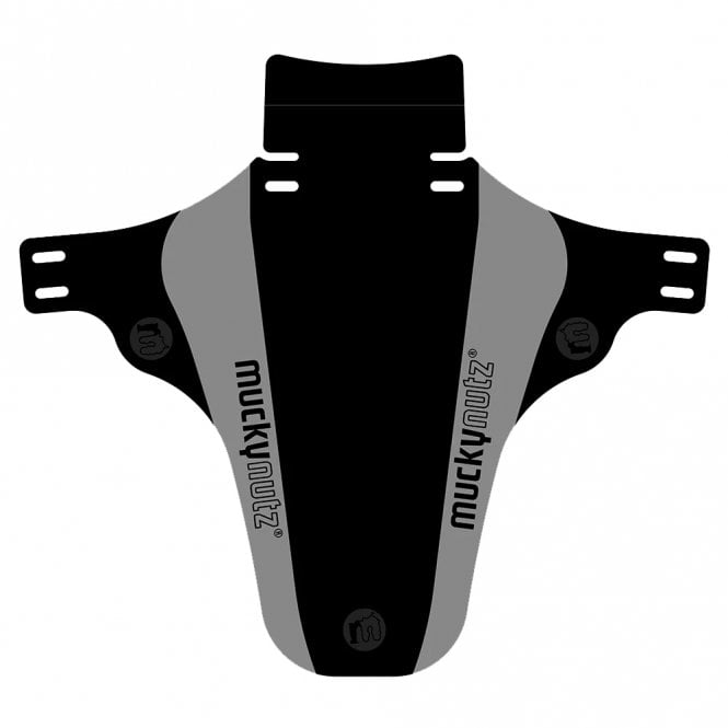 Mucky Nutz Face Fender MTB Clip-On Front Mudguard - Grey