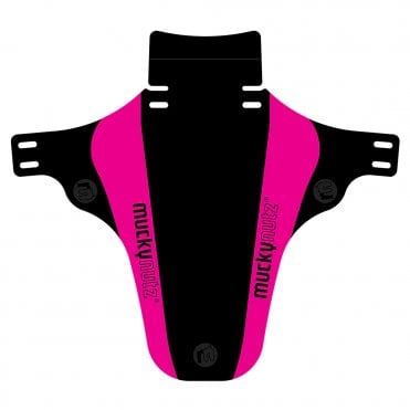 Mucky Nutz Face Fender MTB Clip-On Front Mudguard - Magenta