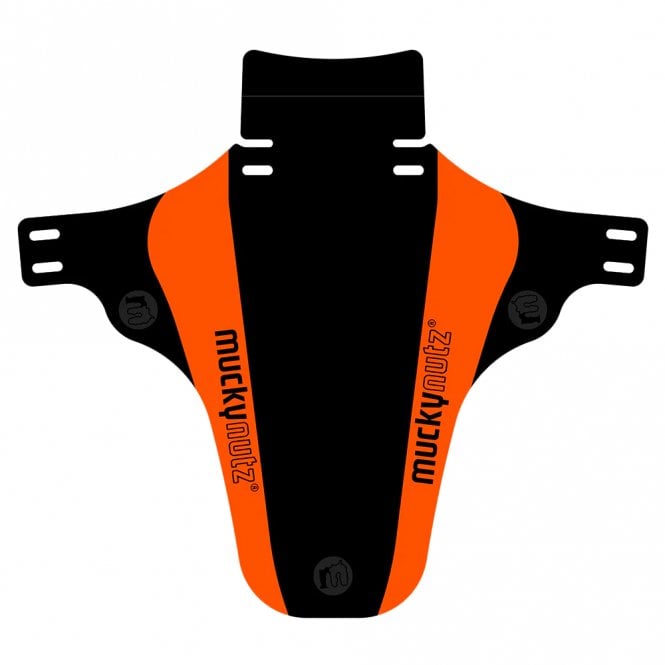 Mucky Nutz Face Fender MTB Clip-On Front Mudguard - Orange