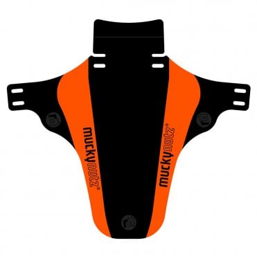 Mucky Nutz Face Fender MTB Clip-On Front Mudguard - Orange