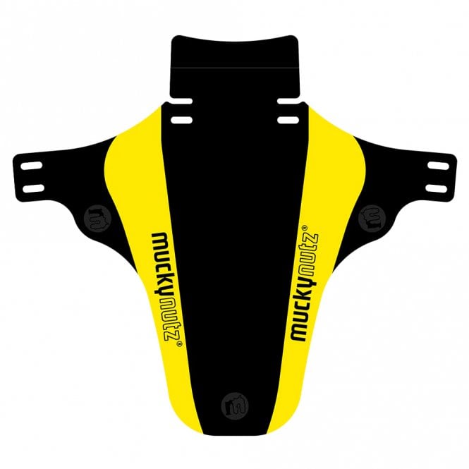 Mucky Nutz Face Fender MTB Clip-On Front Mudguard - Yellow